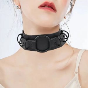 STLW Double Black/Chrome Collar