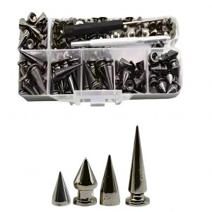 7mm Base x 12mm Concave Pyramid Stud (Pick your Color)